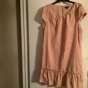Gap light coral lace summer dress